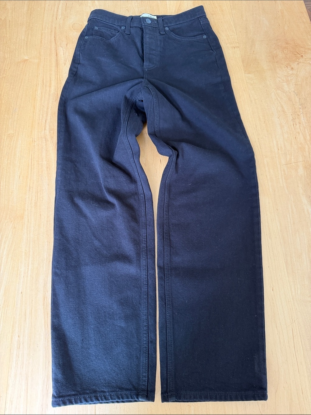 Universal Thread Black Highest Straight Jeans